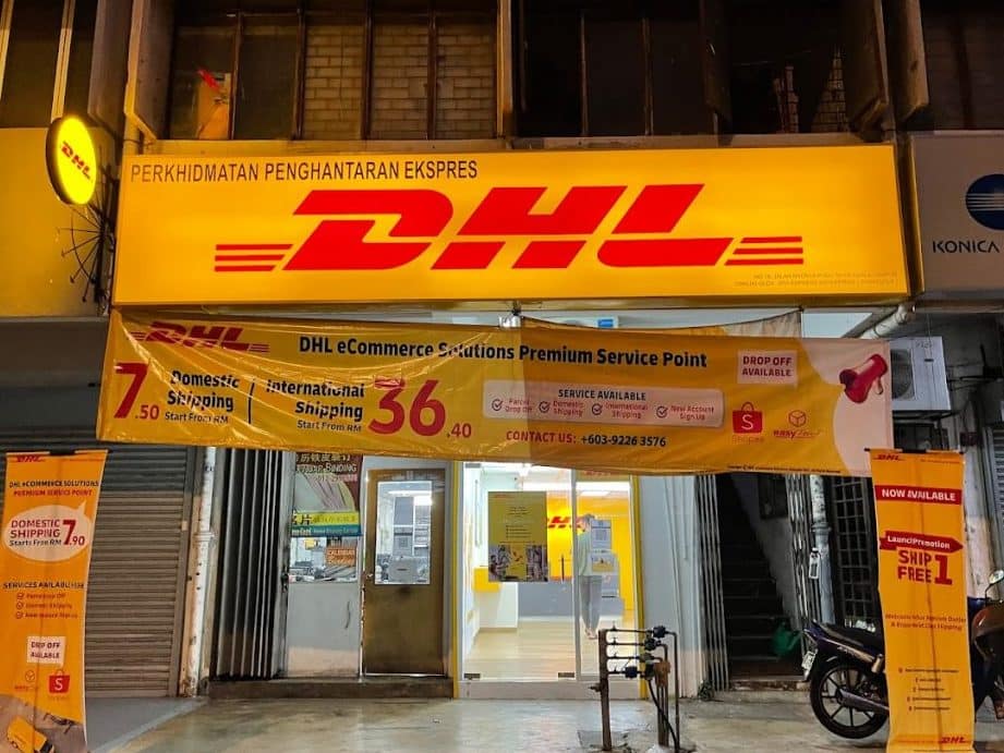 dhl ecommerce premium servicepoint kulai i box logistic