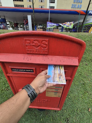 Pos Peti Pengeposan/Mailbox Jalan Tasik Permaisuri
