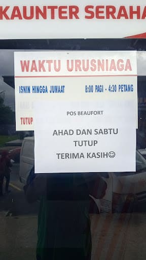 Pos Laju Serahan Mel