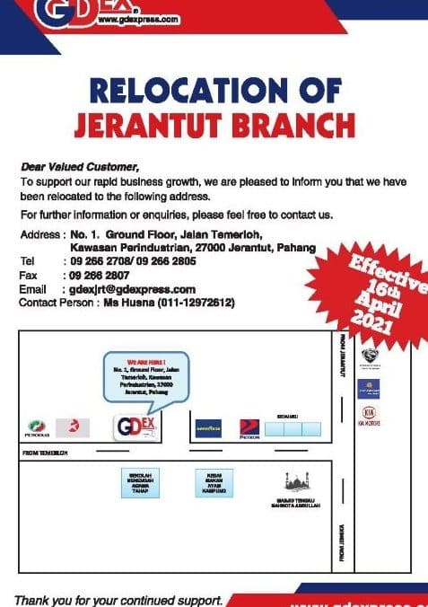 GDEX Jerantut 1 gdex jerantut