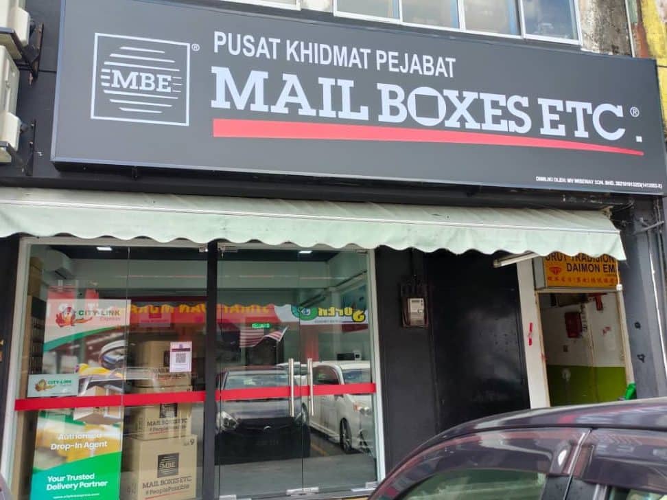 mail boxes etc pandan indah mbe