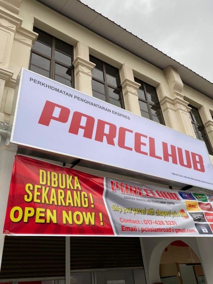parcelhub muar